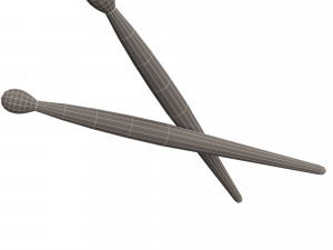 drum sticks 3D Model