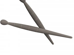 drum sticks 3D Model