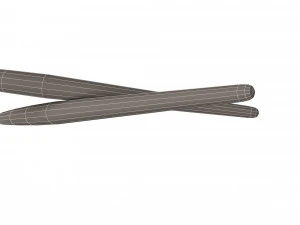 drum sticks 3D Model