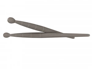 drum sticks 3D Model