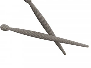 drum sticks 3D Model