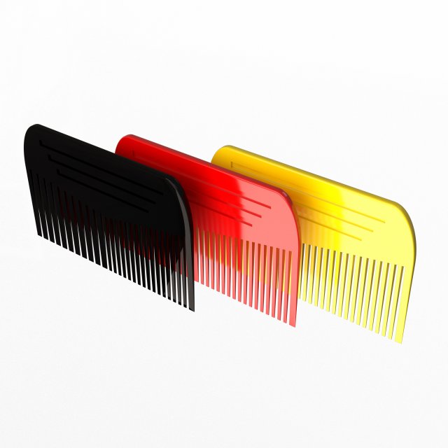 pocket comb 3Dモデル .c4d .max .obj .3ds .fbx .stl .blend 