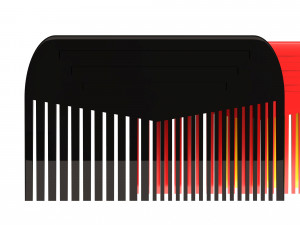 pocket comb 3Dモデル