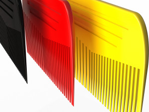 pocket comb 3Dモデル