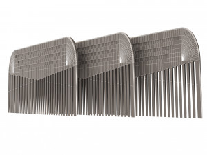 pocket comb 3Dモデル