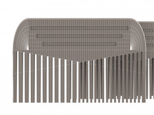 pocket comb 3Dモデル
