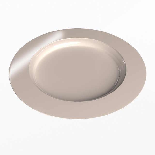 empty plate Modèle 3D .c4d .max .obj .3ds .fbx .stl .blend 