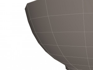 green and white cereal bowl 3D 模型
