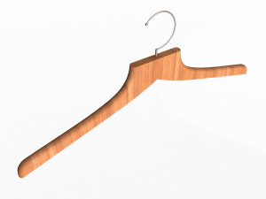clothes hanger 02 3D Model