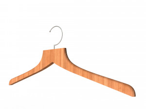 clothes hanger 02 3D Model