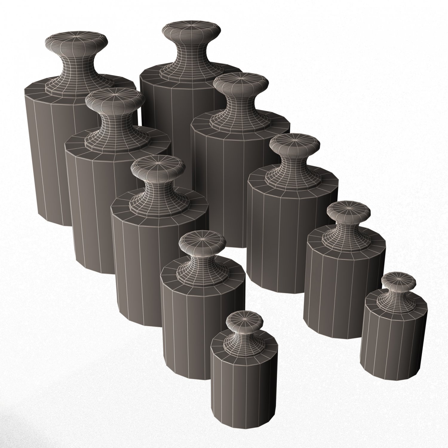 Splash sound - percussion elements 3. посуда stl. Lowpoly fence. Set low. кристаллы 3d model.