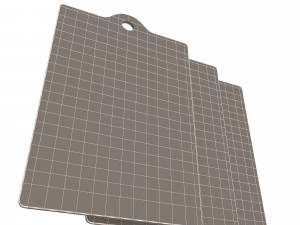 cutting board Model 3D
