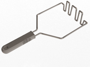 potato masher Modèle 3D