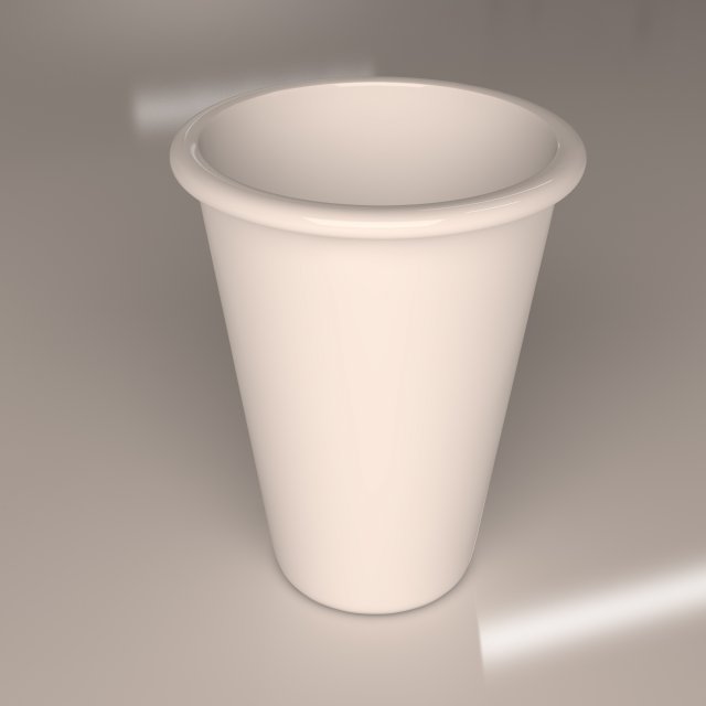 drink cup 3D 모델 .c4d .max .obj .3ds .fbx .stl .blend 