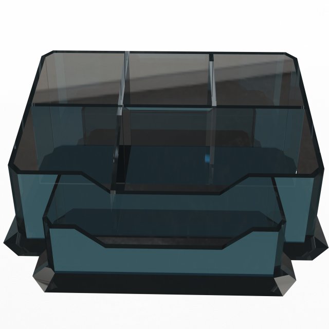 acrylic desk pen organizer Modelo 3D .c4d .max .obj .3ds .fbx .stl .blend 