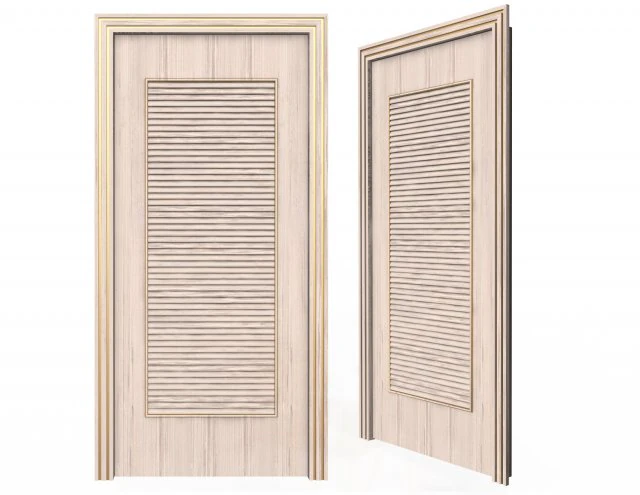 carved door blinds 04 3D Model .c4d .max .obj .3ds .fbx .stl .blend