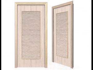 carved door blinds 04 3D मॉडल