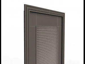 carved door blinds 04 3D Model