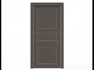 carved door classic 06 3D Model