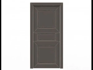 carved door classic 06 3D Model