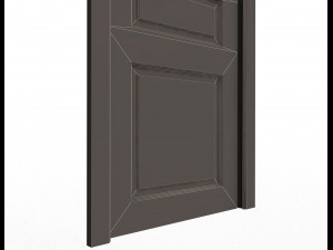 carved door classic 06 3D Model