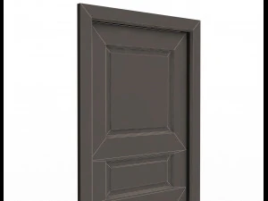 carved door classic 06 3D Model