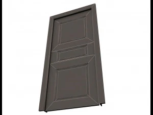 carved door classic 06 3D Model