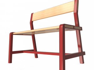 bench 3Dモデル