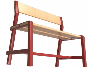 bench 3Dモデル