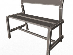 bench 3Dモデル