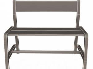 bench 3Dモデル