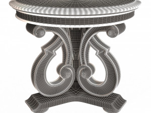 hooker accent table 3D-Modell