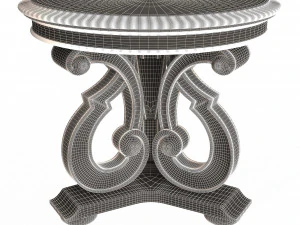 hooker accent table 3D Model