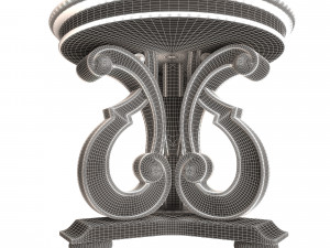 hooker accent table 3D-Modell