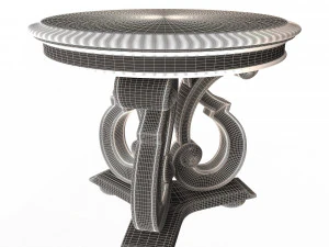 hooker accent table 3D Model