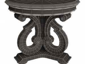 hooker accent table 3D-Modell
