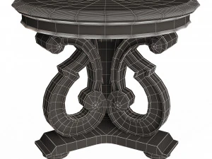 hooker accent table 3D Model