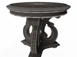 hooker accent table 3D-Modell