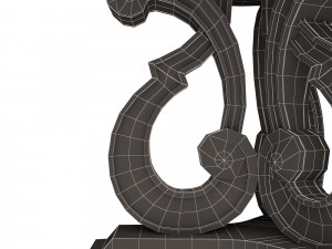 hooker accent table 3D-Modell