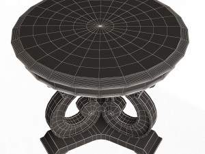 hooker accent table 3D-Modell