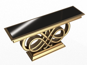 luxury console table 03 3D Model