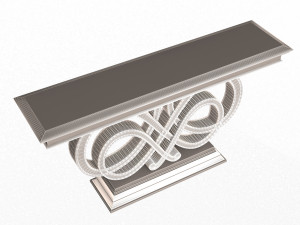 luxury console table 03 3D Model