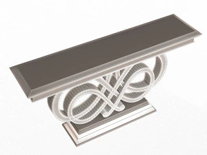 luxury console table 03 3D Model