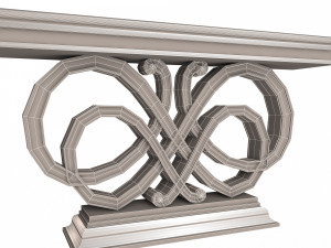 luxury console table 03 3D Model