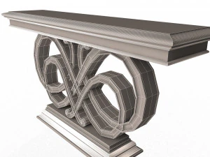 luxury console table 03 3D Model
