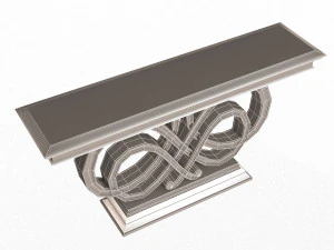 luxury console table 03 3D Model
