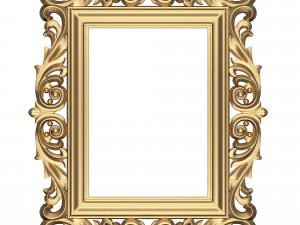classic frame 03 Modelo 3D