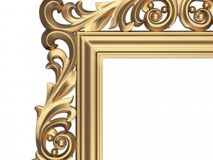 classic frame 03 3D Модель