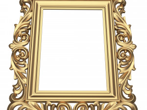 classic frame 03 3D Модель