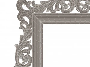classic frame 03 3D Model
